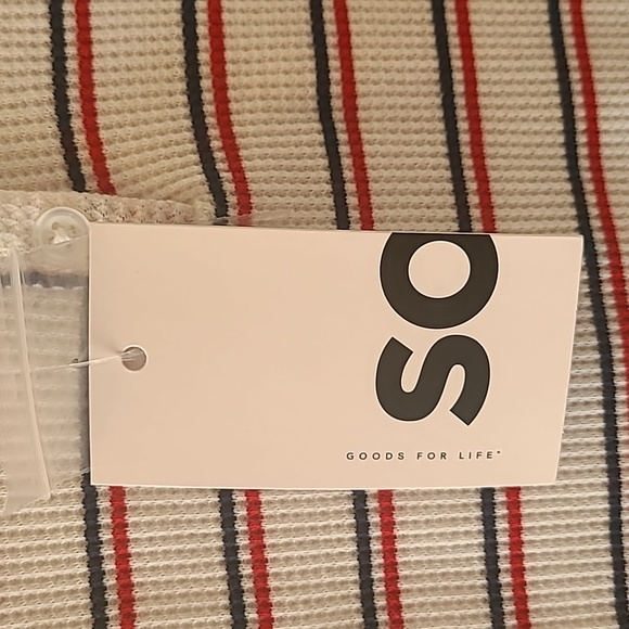 SO BRAND WOMENS JUNIOR SIZE STRIPED SUMMER TANK TOP SIZE XXL - Picture 4 of 13